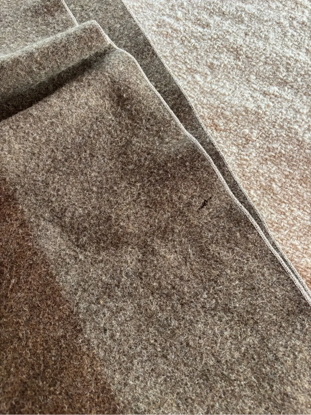 Antique Wool Military Blanket